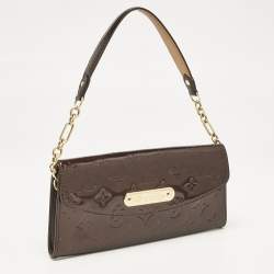 مملوكة مسبقًا حقيبة كلتش لوي فيتون صنست بوليفارد فيرنيه مونوغرامي عنابي