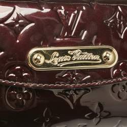 مملوكة مسبقًا حقيبة كلتش لوي فيتون صنست بوليفارد فيرنيه مونوغرامي عنابي