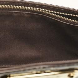 مملوكة مسبقًا حقيبة كلتش لوي فيتون صنست بوليفارد فيرنيه مونوغرامي عنابي