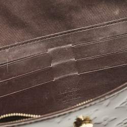 مملوكة مسبقًا حقيبة كلتش لوي فيتون صنست بوليفارد فيرنيه مونوغرامي عنابي