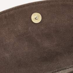 مملوكة مسبقًا حقيبة كلتش لوي فيتون صنست بوليفارد فيرنيه مونوغرامي عنابي