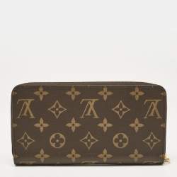 Louis Vuitton Monogram Canvas Zippy Wallet 