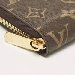 Louis Vuitton Monogram Canvas Zippy Wallet 