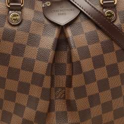 Pre Owned Louis Vuitton Damier Ebene Canvas Siena MM Bag
