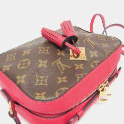 Louis Vuitton Brown/Freesia Monogram Saintonge Shoulder Bag