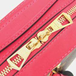 Louis Vuitton Brown/Freesia Monogram Saintonge Shoulder Bag