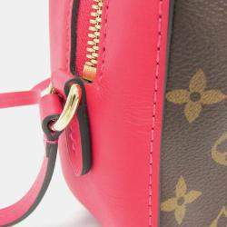 Louis Vuitton Brown/Freesia Monogram Saintonge Shoulder Bag