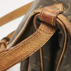 Louis Vuitton Monogram Canvas Sofia Coppola Flore Saumur 30 Bag