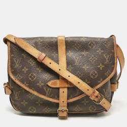 Louis Vuitton Monogram Canvas Sofia Coppola Flore Saumur 30 Bag