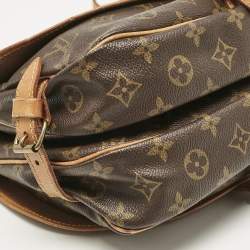 Louis Vuitton Monogram Canvas Sofia Coppola Flore Saumur 30 Bag