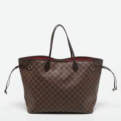 Louis Vuitton Damier Ebene Canvas Neverfull GM Bag