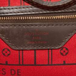 Louis Vuitton Damier Ebene Canvas Neverfull GM Bag