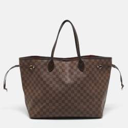 Louis Vuitton Damier Ebene Canvas Neverfull GM Bag