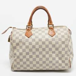 Louis Vuitton Damier Azur Canvas Speedy 30 Bag