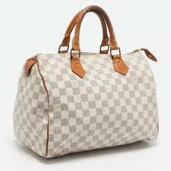 Louis Vuitton Damier Azur Canvas Speedy 30 Bag