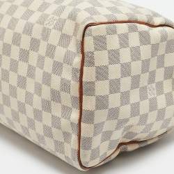 Louis Vuitton Damier Azur Canvas Speedy 30 Bag