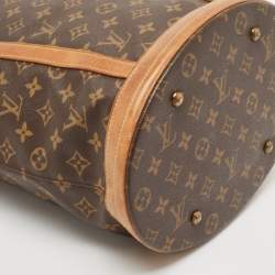مملوكة مسبقًا Louis Vuitton Monogram Canvas Bucket GM Bag