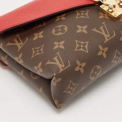 Pre Owned Louis Vuitton Cerise Monogram Canvas Pallas Chain Bag