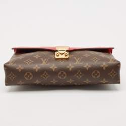 Pre Owned Louis Vuitton Cerise Monogram Canvas Pallas Chain Bag