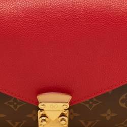 Pre Owned Louis Vuitton Cerise Monogram Canvas Pallas Chain Bag