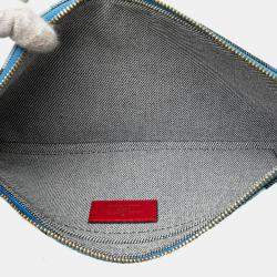Louis Vuitton Blue Monogram Denim Patchwork Neverfull MM Bag