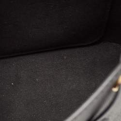 Louis Vuitton Black Leather Mini Lockme Backpack