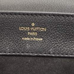 Louis Vuitton Black Leather Mini Lockme Backpack