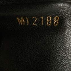 Louis Vuitton Black Leather Studded Sol Capucines PM Bag