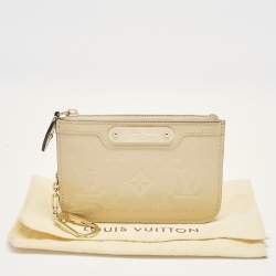 Louis Vuitton Citrine Monogam Vernis Pochette Cles Coin Purse