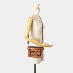 Pre Owned Louis Vuitton Brown Monogram Canvas Dauphine Lock XL Handbag