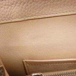 Louis Vuitton Poppy Petal Taurillon Leather Capucines MM Shoulder Bag