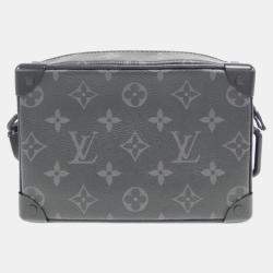 Louis Vuitton Black Monogram Eclipse Mini Soft Trunk Shoulder Bag