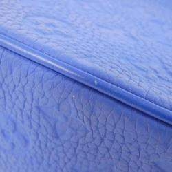 Louis Vuitton Blue Leather Monogram Mini Soft Trunk Shoulder Bag