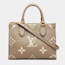 Louis Vuitton Monogram Empreinte On the Go PM Tote Bag