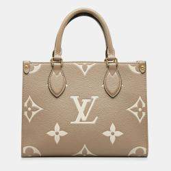 Louis Vuitton Monogram Empreinte On the Go PM Tote Bag