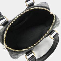 Louis Vuitton Monogram Empreinte Speedy Bandouliere 20 Boston Bag