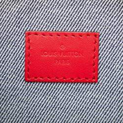 Louis Vuitton Monogram Denim Speedy Bandouliere 30 Square Patchwork Shoulder Bag