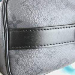 Louis Vuitton Turquoise Reverse Monogram Eclipse Keepall Bandouliere 25 Shoulder Bag 