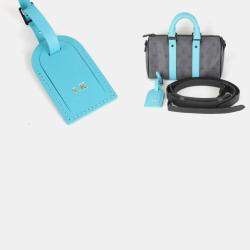 Louis Vuitton Turquoise Reverse Monogram Eclipse Keepall Bandouliere 25 Shoulder Bag 