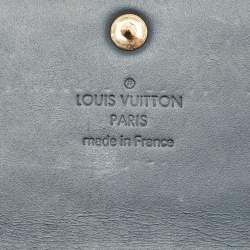 Louis Vuitton Blue Nuit Monogram Vernis Sarah Wallet