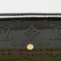 Louis Vuitton Blue Nuit Monogram Vernis Sarah Wallet