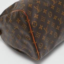 Pre Owned Louis Vuitton Monogram Canvas Speedy 35 Bag