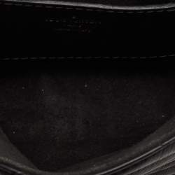 Pre Owned Louis Vuitton Black Quilted Leather New Wave Multi Pochette Bag