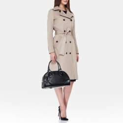 Louis Vuitton Black Epi Leather Bowling Montaigne PM Bag