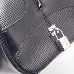 Louis Vuitton Black Epi Leather Bowling Montaigne PM Bag