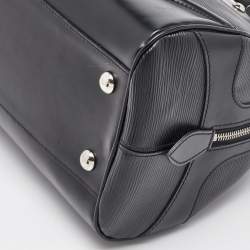 Louis Vuitton Black Epi Leather Bowling Montaigne PM Bag