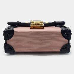 Louis Vuitton Pink Epi Leather Essential Trunk NM Shoulder Bag