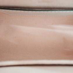 Pre Owned Louis Vuitton White Epi Leather Twist PM Shoulder Bag