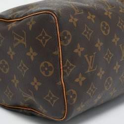 Pre Owned Louis Vuitton Monogram Canvas Speedy 25 Bag