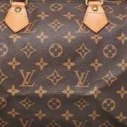 Louis Vuitton Monogram Canvas Speedy 30 Bag